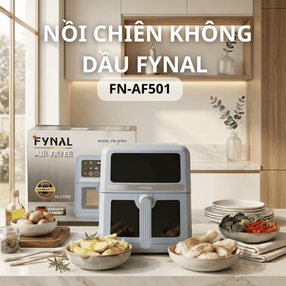 Nồi chiên không dầu Fynal FN-AF501 - Ảnh 3