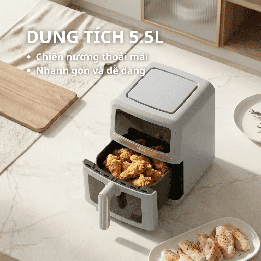 Nồi chiên không dầu Fynal FN-AF501 - Ảnh 5